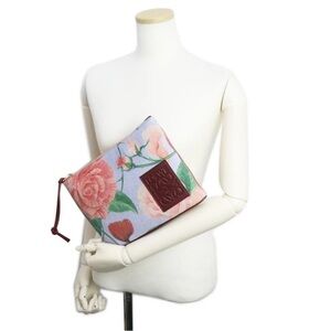 Loewe Floral Print Women's Bag - Pink and Green